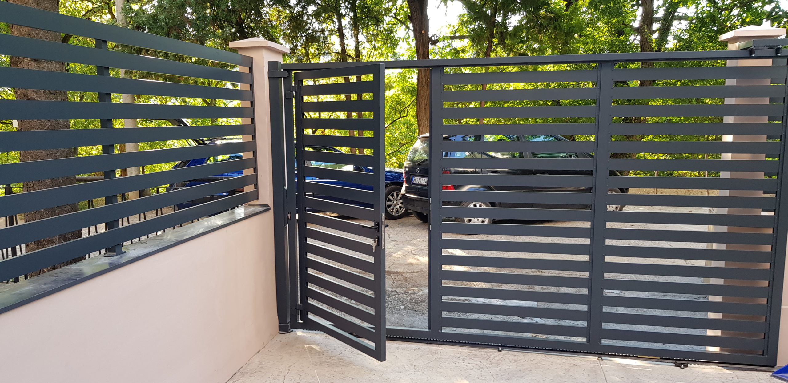 Aluminijumske panelne ograde i kapije